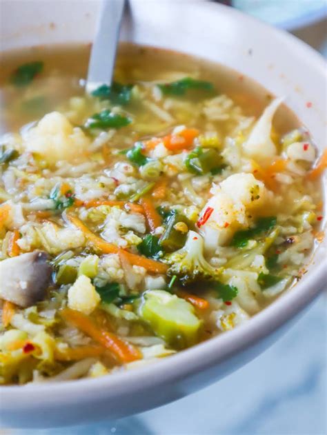 Vegetable Detox Soup - Beauty Bites