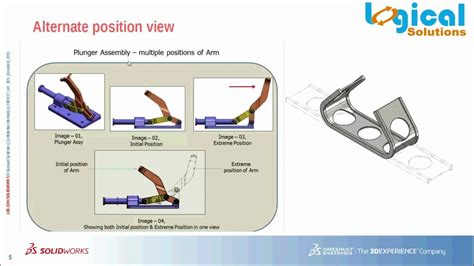 Creating An Alternate Position View In Solidworks Youtube