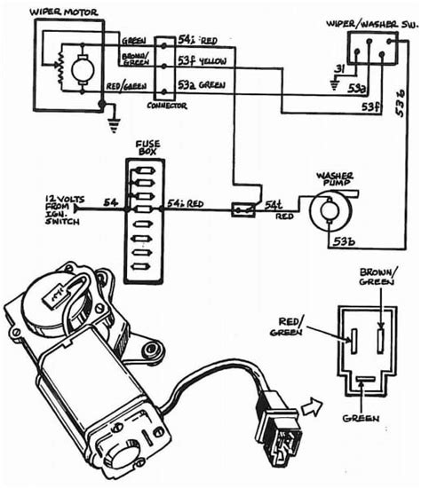 1966 Mustang Wiper Wiring Diagram
