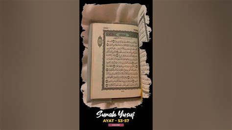 Surah Yusuf Ayat 53 57 Quran Tarjuma Fateh Mohammad Jalandari Youtube