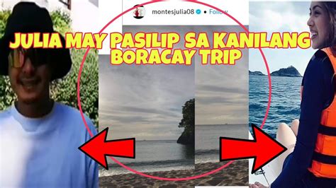 Julia Montes May Pasilip Sa Kanilang Boracay Trip Ni Coco Martin