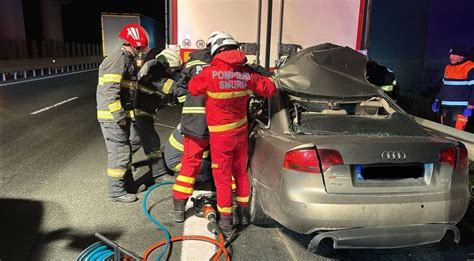 Accident mortal pe Autostrada Vestului între Arad și Timișoara