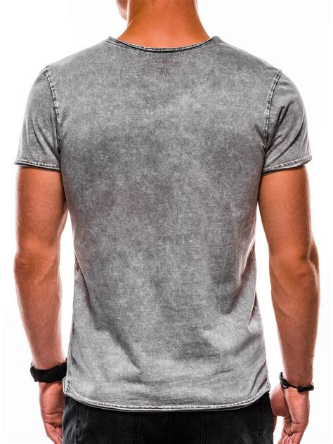 Men S Plain T Shirt S1050 Grey MODONE Wholesale Clothing For Men