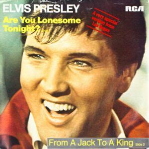 Elvis Presley Are You Lonesome Tonight 7 Si UK 1982 Laughing