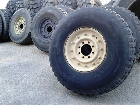 37×125r165 Goodyear Mt On Wheel Military Tires