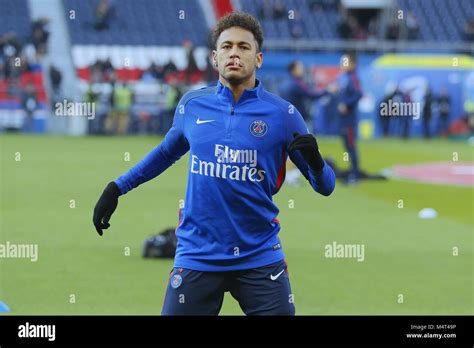 PSG V Strasbourg French Coupe De La Ligue 2018 Neymar Credit CORDON