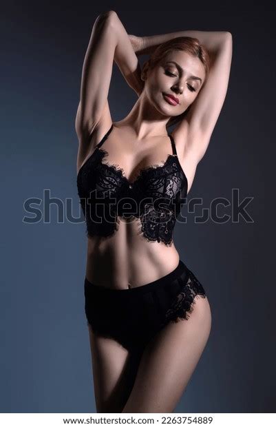 Lingerie Model Sexy Bra Panties Lace Stock Photo Shutterstock