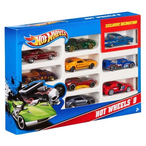 Auchan Coffret de voitures Hot Wheels à