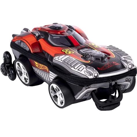 Mochila Escolar De Rodinhas D Hot Wheels Carrinho Hotwheels Starhouse Mega Store