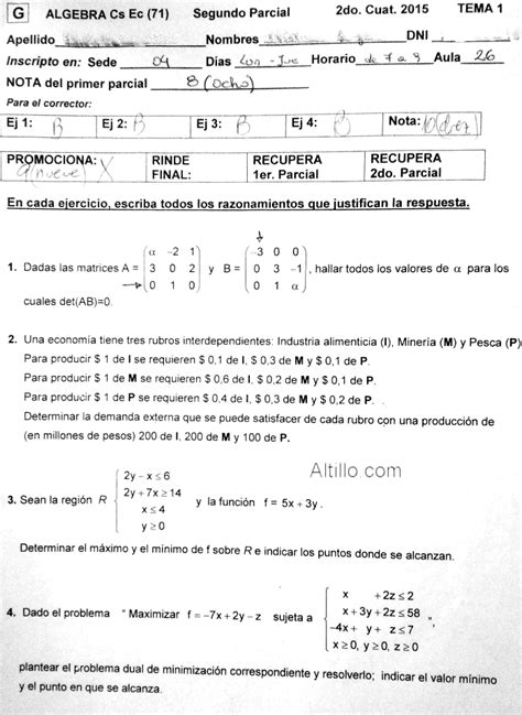 Parcial E Algebra Fauring Cbc Uba