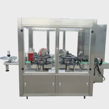 15000BPH OPP Hot Melt Glue Labeling Applicator Round Bottle Labeling Machine For Plastic Bottled
