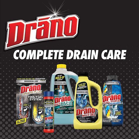 Drano Max Gel A Reliable Solution For Clearing Clogged Drains Water