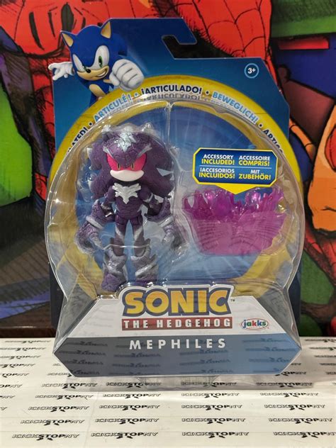 Sonic The Hedgehog Jakks Pacific Figure 4 Mephiles Shadow Gunner