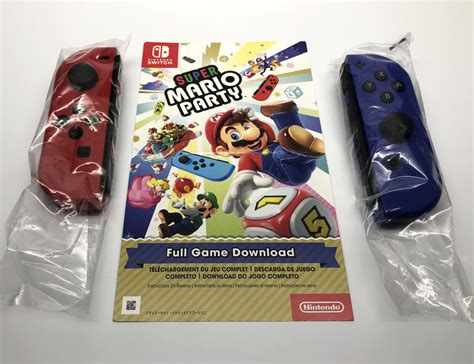 Super Mario Party Joy Con Bundle Nintendo Switch Complete Cib