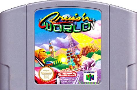 Cruis N World Box Cover Art Mobygames