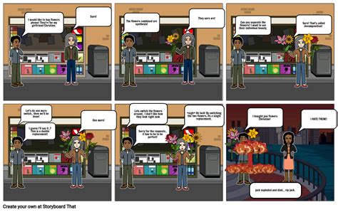 Chemical Reaction Comic Strip Storyboard By Be90efac