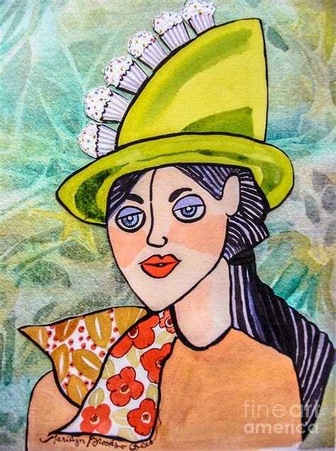 Gateau Chapeau Painting By Marilyn Brooks