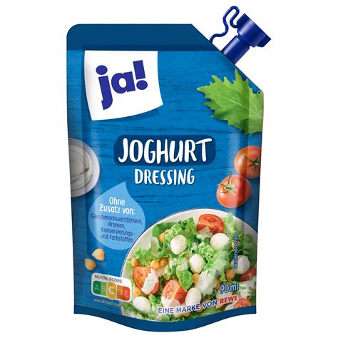 Ja Joghurt Dressing Ml Bei Rewe Online Bestellen