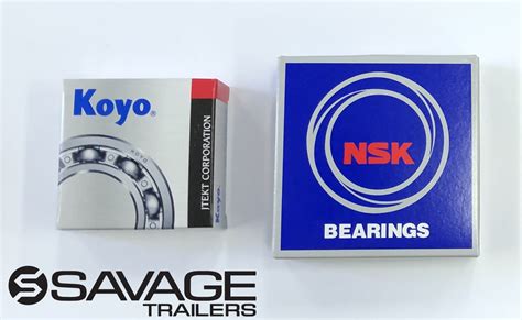 Japanese Bearing Kit To Suit Al Ko 2000kg With Seal Savage Trailers