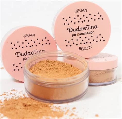 Pó Iluminador Duda e Tina Vegan Beauty Beleza na Web