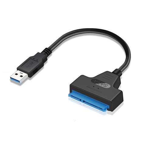 Adaptateur USB 3 0 SATA 3 Cable Sata Vers USB Jusquà 6 Gbps Support 2 5