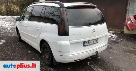 Citroen Grand C4 Picasso Parduodamas Dalimis 1 6 Bendzininis Turbininis