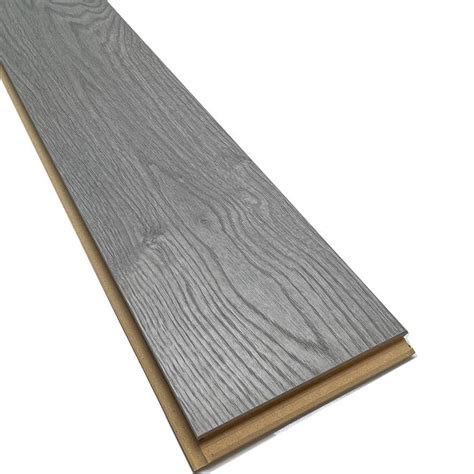 Plancher Stratifi En Fibres Haute Densit Mono Serra Gris Elbruz