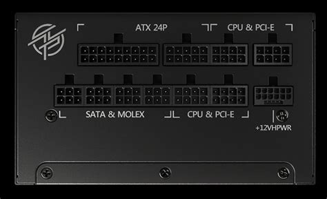 MSI MPG A850G PCIE5 850W 80+ Gold Fully Modular ATX Power Supply – F