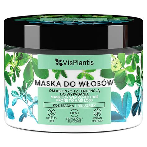 Vis Plantis Mask For Tendency To Hair Loss Weakened Hair With Fenugreek