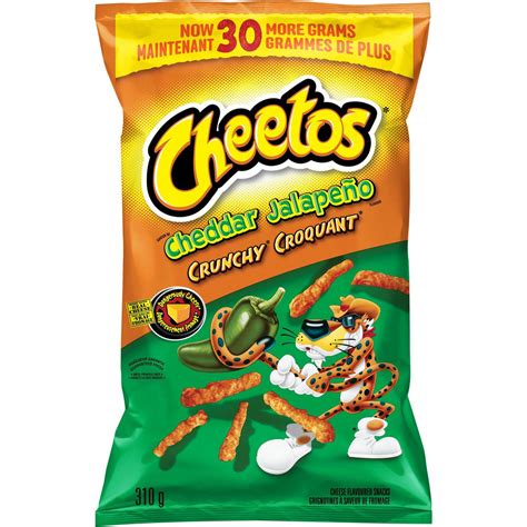 Cheetos Cheddar Jalapeno Crunchy Cheese Snacks 310g 10 9 Oz {imported