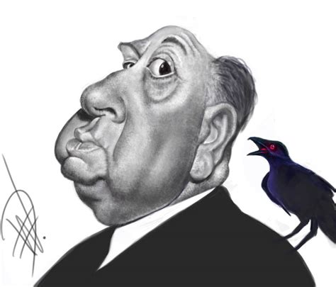 Alfred Hitchcock Caricature By Du Har On Deviantart