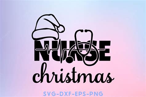 Nurse Christmas Svg Graphic By Sapphire Art Mart Creative Fabrica