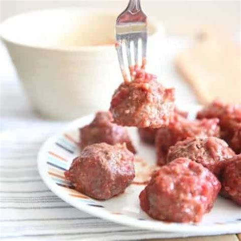 Paleo Meatballs With Cranberry Chili Sauce Appetizer Our Oily House