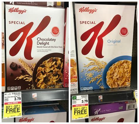 Today Only Kellogg S Special K Cereals As Low As Each At Kroger