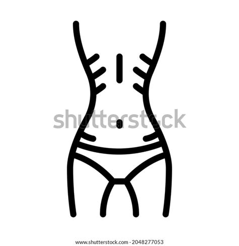 Naked Anorexic Female Body Stock Vectors And Vector Art Shutterstock