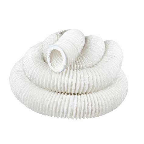 Manrose 4 100mm PVC Flexible Ducting 15m White IronmongeryDirect