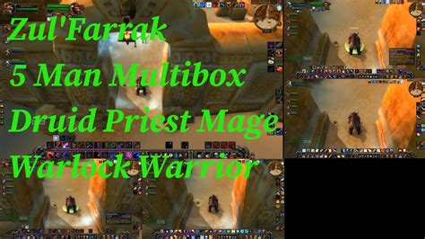 Zul Farrak Zf Driud Priest Mage Warlock Warrior Wow World Of