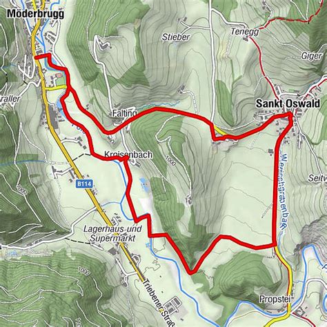 Rundwanderung Nach St Oswald BERGFEX Wanderung Tour Steiermark