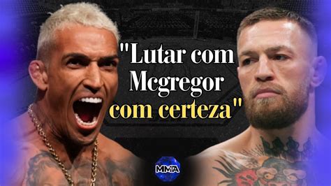 Charles Quer Cintur O Ou Mcgregor Universo Mma Youtube