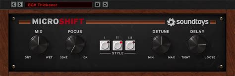 MicroShift - Soundtoys