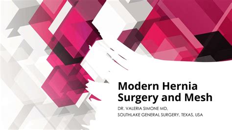 Ppt Modern Hernia Surgery And Mesh Powerpoint Presentation Free