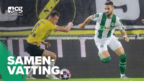 FC Groningen Met Lege Handen Na Heet Avondje NAC Highlights YouTube