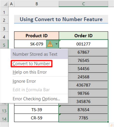 How To Convert Bulk Text To Number In Excel Suitable Ways