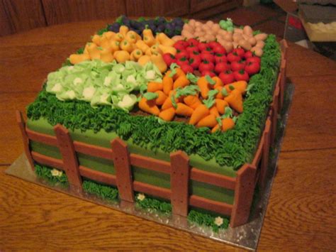 Vegetable Garden Cake Cakecentral