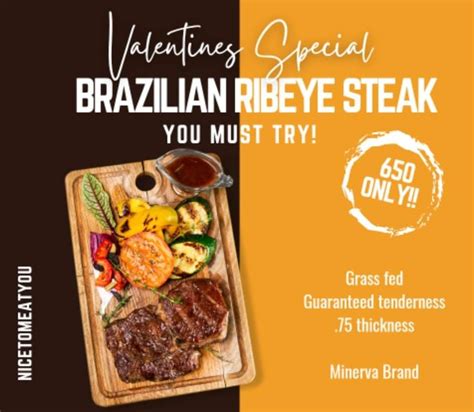 Brazilian Ribeye Food And Drinks Fresh Produce On Carousell