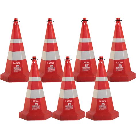 Ladwa Nilkamal Road Traffic Safety Cone Pack Of Cones Mm With