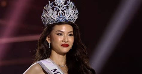 Bui Quynh Hoa Couronn E Miss Univers Vietnam Vietnam Vn