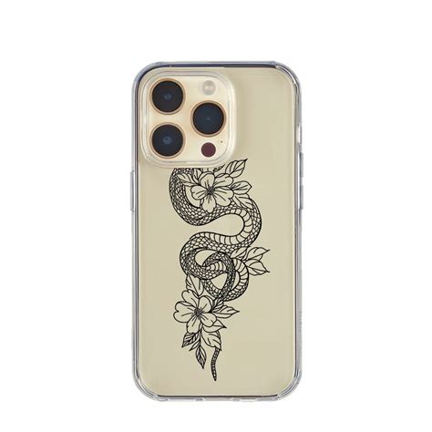 Apfelkiste Iphone Pro H Lle Snake Flowers