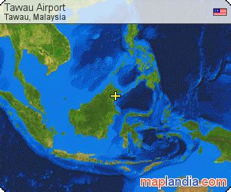 Tawau Airport | Tawau Google Satellite Map