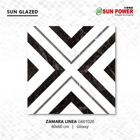 Jual Keramik Lantai Body Putih Glossy Zamara Linea X Sun Power